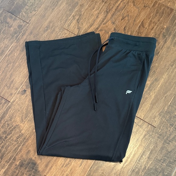 Fabletics Pants - Fabletics Black lounge Pants with Logo